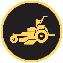 Freeport Lawn Care mower logo